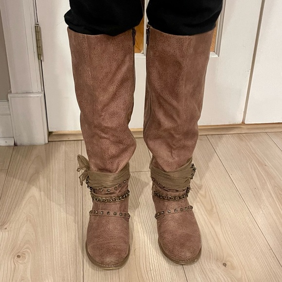 Not Rated High Riding Boots Size 7.5 - Picture 7 of 9